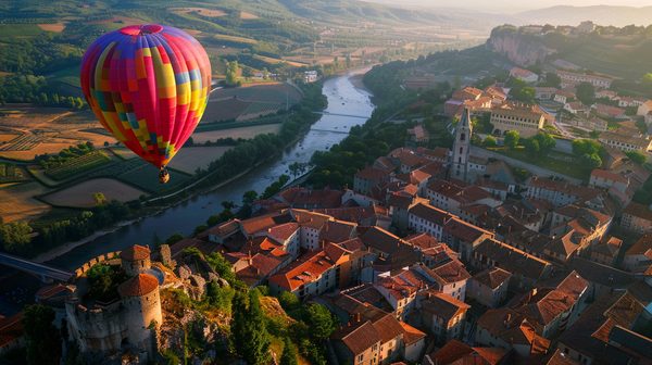 Vivez une aventure en montgolfière au puy-en-velay
